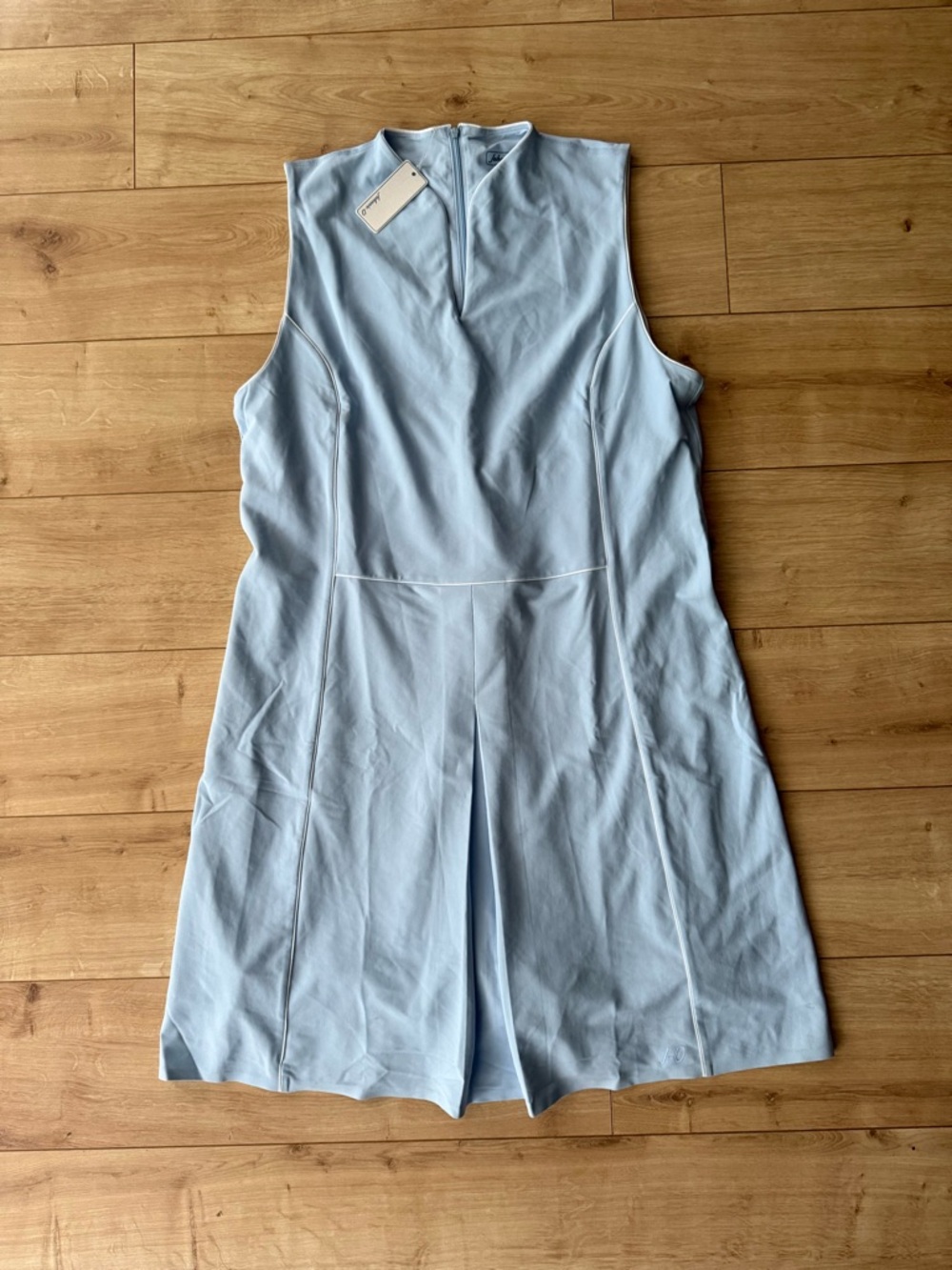 johnnie-O Light Blue Sleeveless Mini Dress